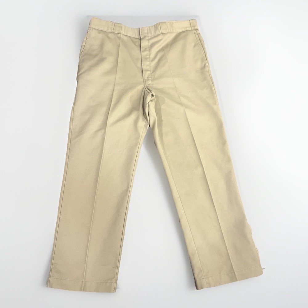 Vintage Workwear‎ LL Bean Pants Men's 38x29 (29.5") Khaki Cotton USA military